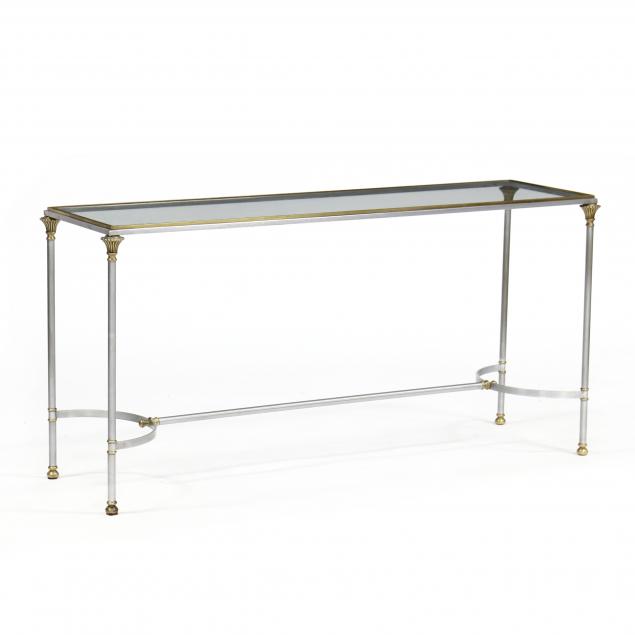 ATT. JANSEN, STEEL, BRASS AND GLASS