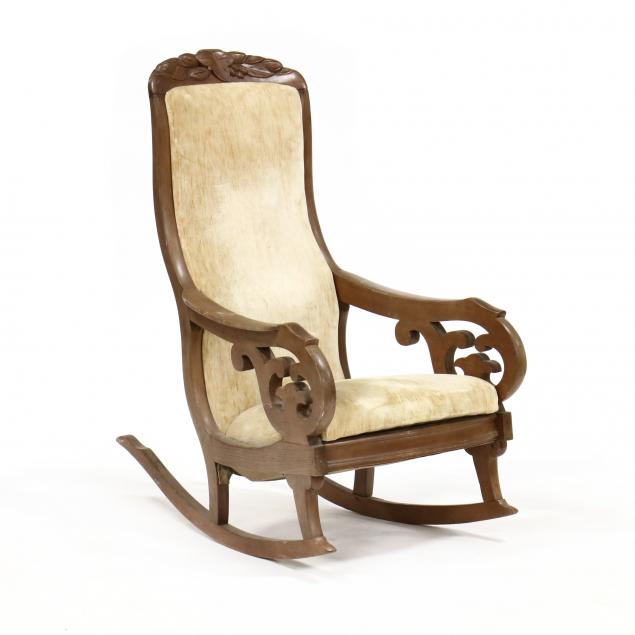 ATT. THOMAS DAY, CARVED WALNUT
