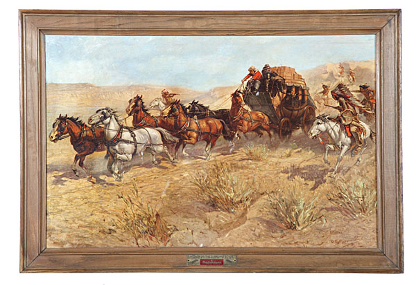 Attack on the Overland Stage