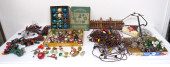 ATTIC LOT OF ANTIQUE CHRISTMAS