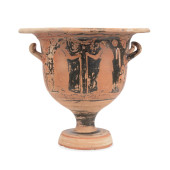 ATTIC RED FIGURE BELL KRATER,