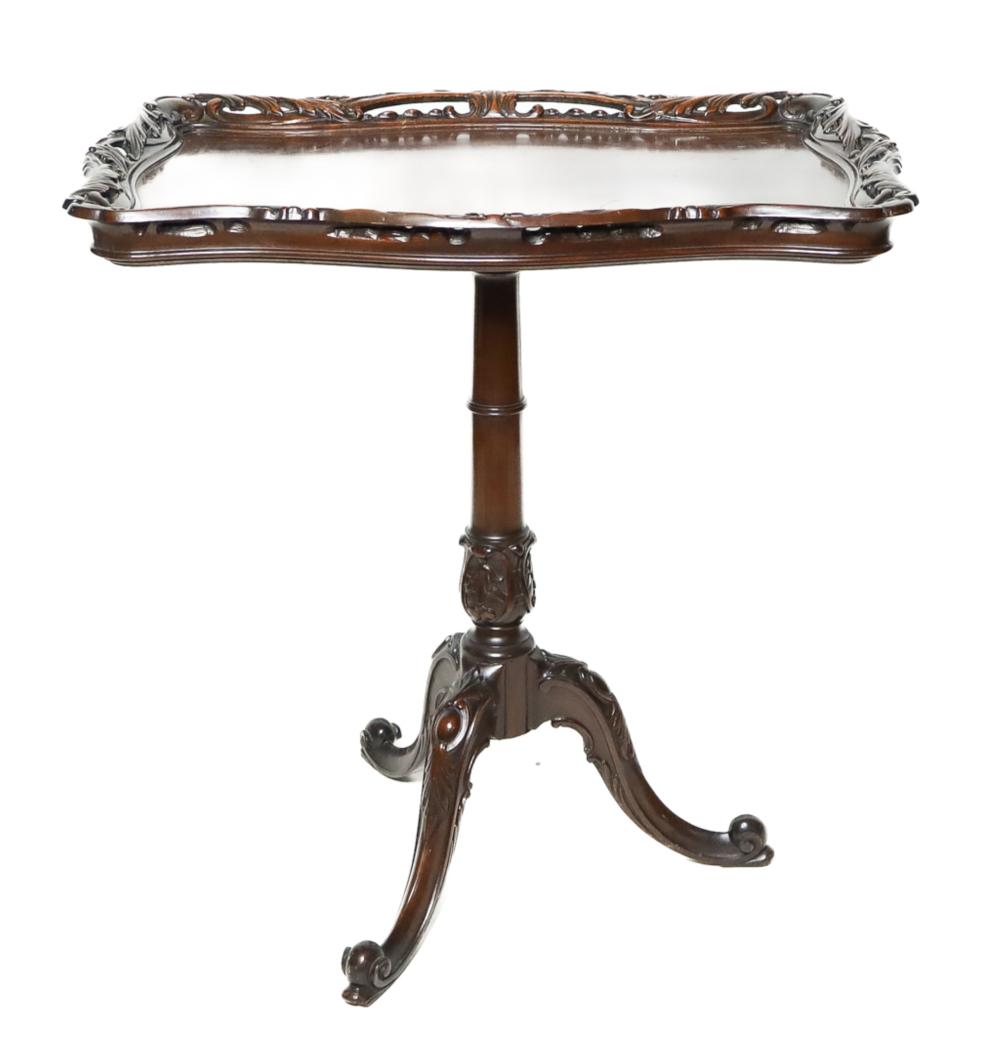 ATTR. BAKER CHIPPENDALE STYLE