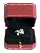 ATTR. CARTIER 18K WG DIAMOND O
