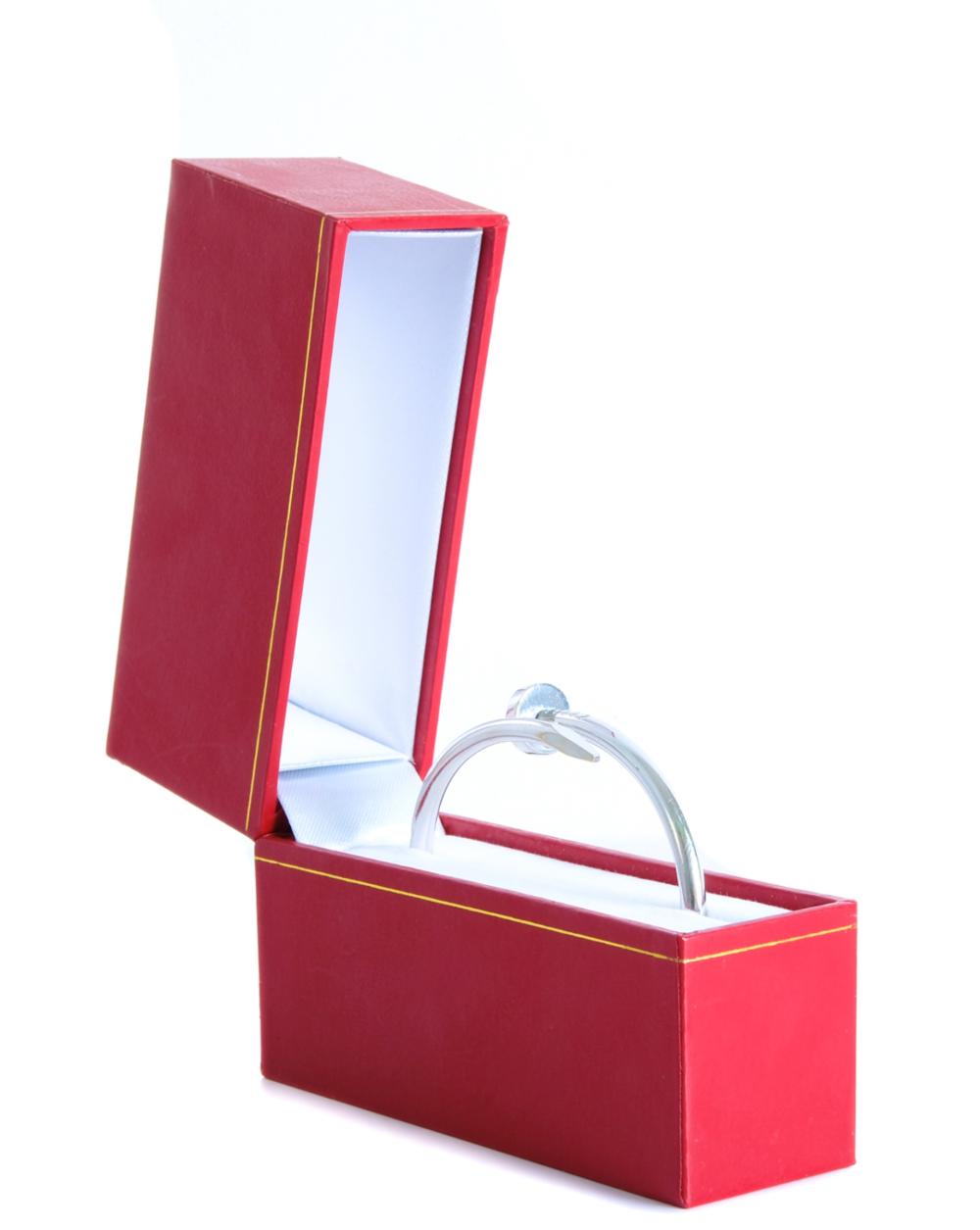 ATTR. CARTIER 18K WHITE GOLD NAIL