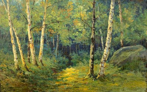 ATTR. EFIM VOLKOV, O/C WOODED