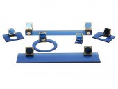 ATTR. FONTANA ARTE BLUE GLASS/
