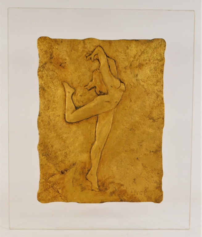 ATTR. LEN GARON NUDE WOMAN WALL