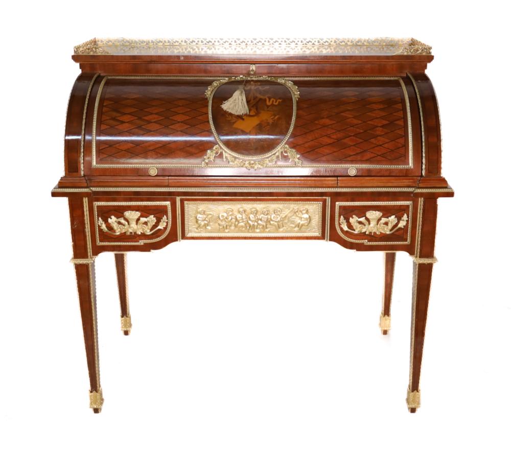 ATTR LINKE GILT BRONZE BUREAU A