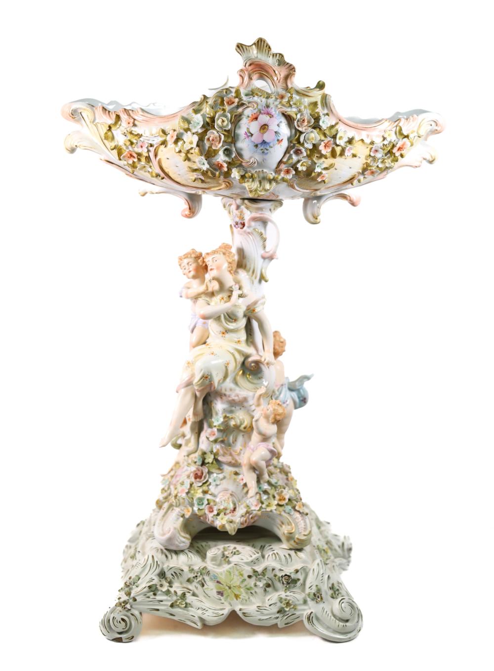 ATTR. MEISSEN FIGURAL PORCELAIN