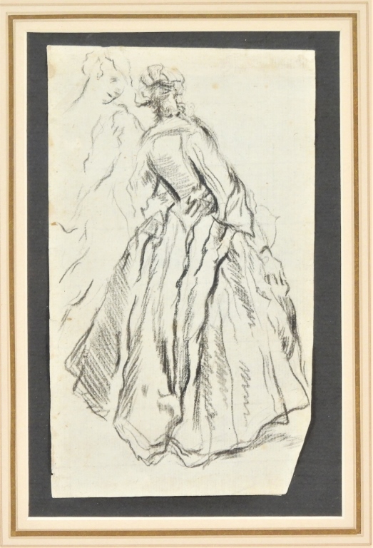 ATTR. NICOLAS LANCRET FIGURE