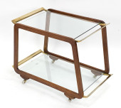 ATTR. OSWALD HAERDTL BAR CART<