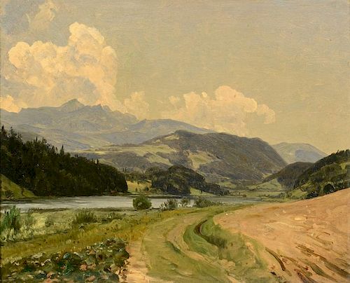 ATTR. THOMAS W. WHITTREDGE OIL ON