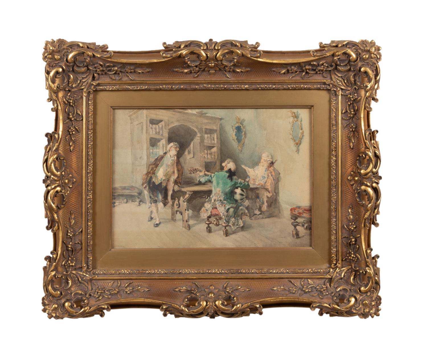 ATTR. TO M. FORTUNY 'THE MUSIC