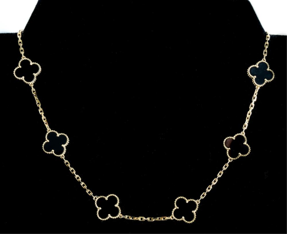 ATTR. VCA 18K YG 10 MOTIF