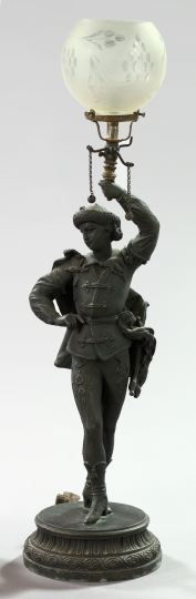 Attractive American Bronzed Spelter