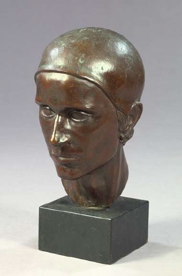 Attractive Art Deco Patinated