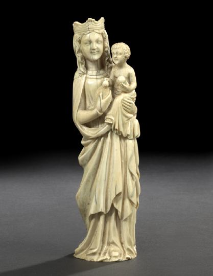 Attractive French Carved Ivory