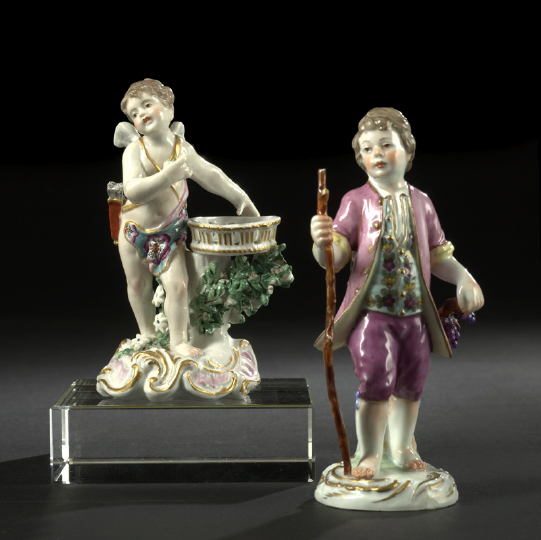 Attractive Meissen Porcelain Figure