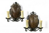 Attractive Pair of Black-Paint