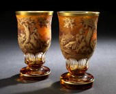 Attractive Pair of Bohemian Cu