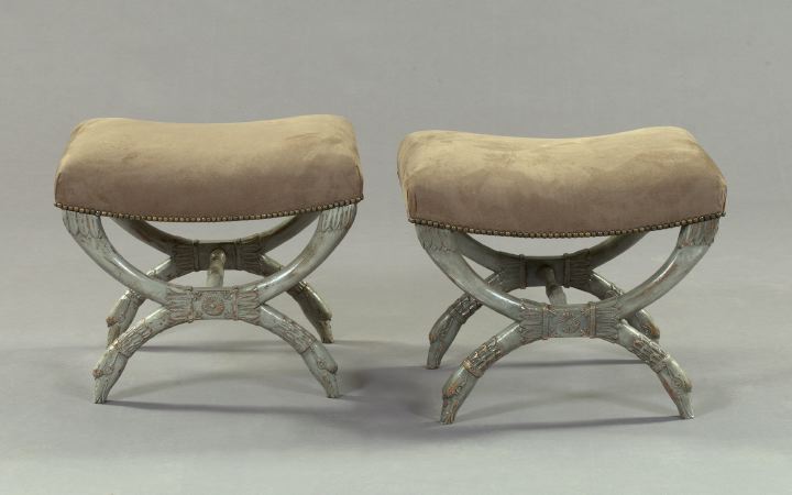 Attractive Pair of French Carved