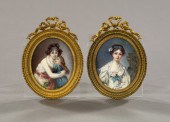 Attractive Pair of French Oval