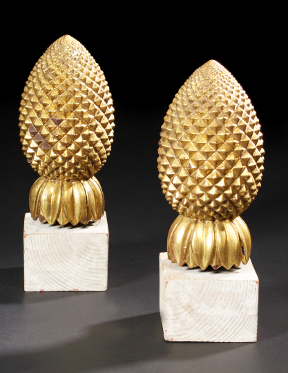 Attractive Pair of Italian Carved