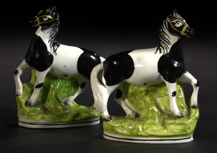 Attractive Pair of Staffordshire
