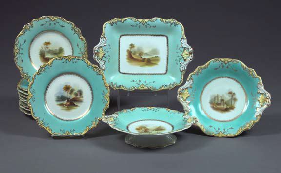 Attractive Thirteen-Piece English