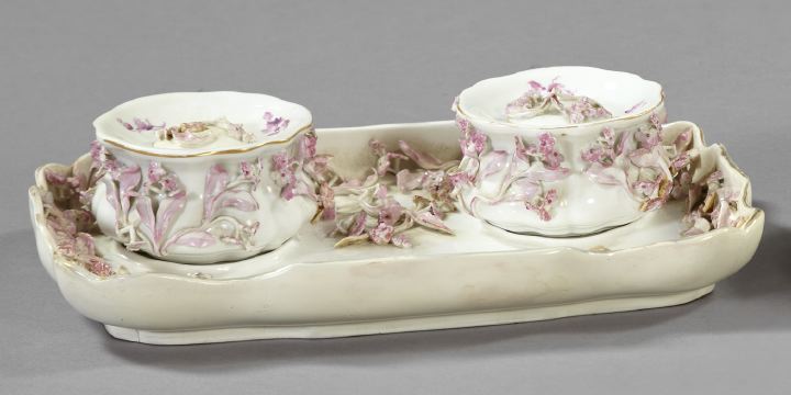 Attractive Three-Piece Meissen