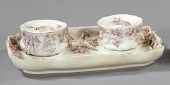 Attractive Three-Piece Meissen