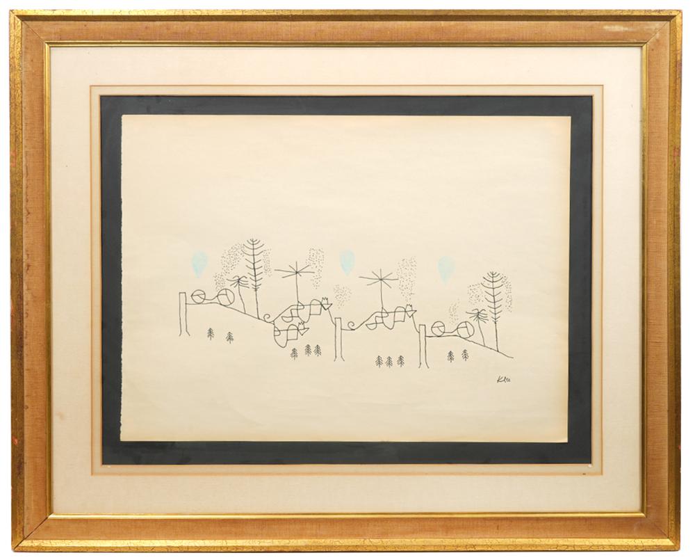 ATTRB. TO PAUL KLEE 'WINTER