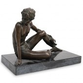 ATTRIB. F. PREISS BRONZE SCULP