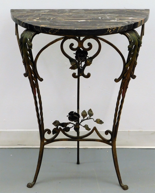 ATTRIB. OSCAR BACH WROUGHT IRON