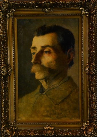 ATTRIBUTED ALBERT ANKER OIL ON