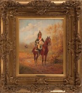 ATTRIBUTED AQUILES LéON LACAUL