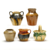ATTRIBUTED CR AUMAN POTTERY, F