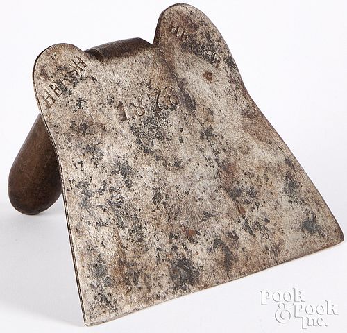ATTRIBUTED CYRUS HERSH WROUGHT IRON