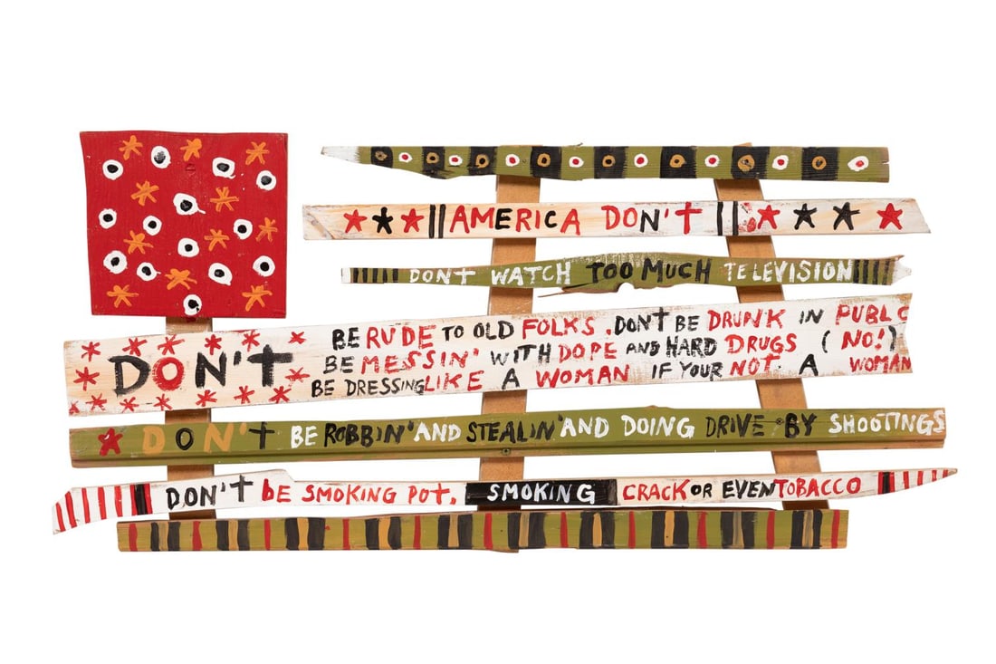 ATTRIBUTED JACK POPPITZ, 'AMERICA