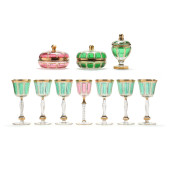 ATTRIBUTED MOSER, SET OF COLOR