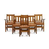 ATTRIBUTED STICKLEY BROS., SIX