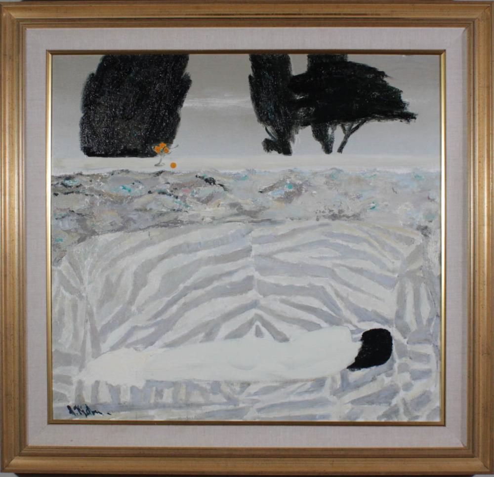 ATTRIBUTED TO ANATOLI KIDD OIL ON