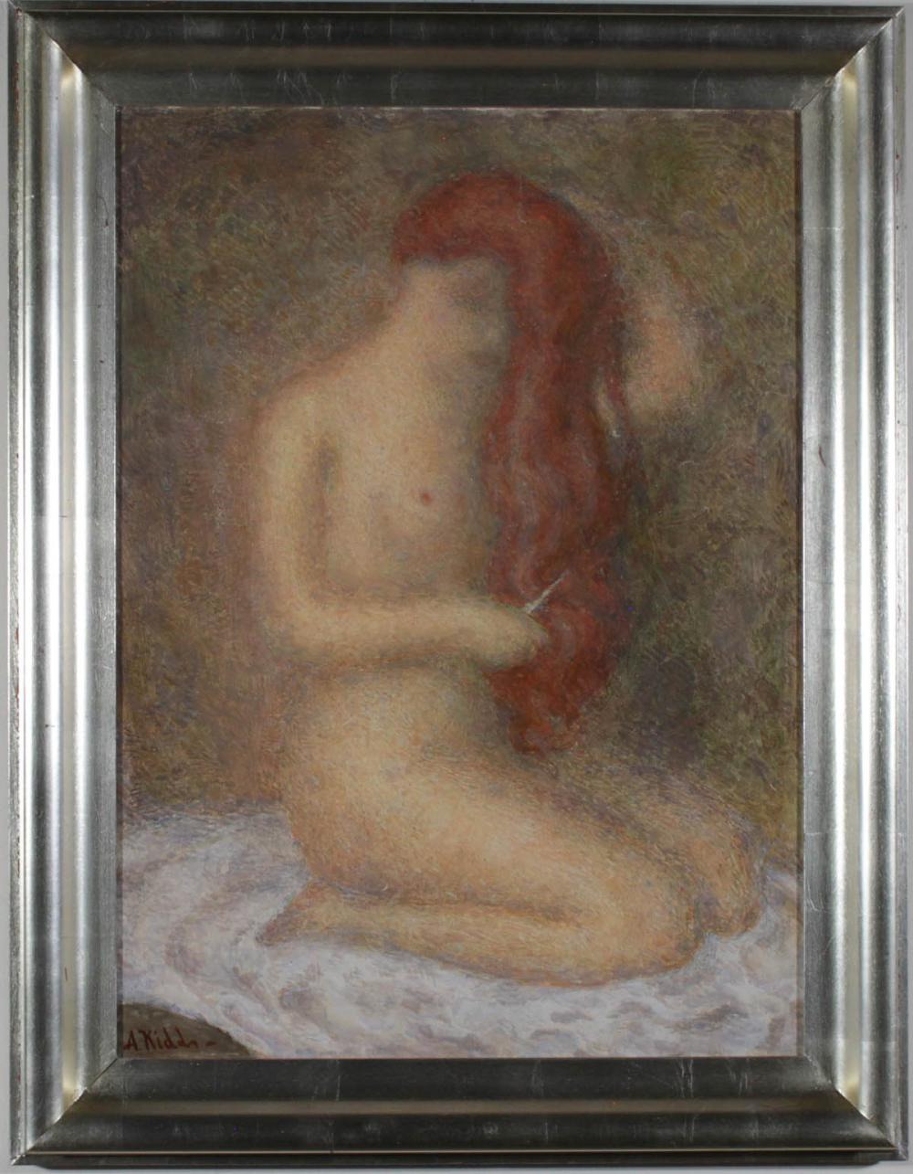 ATTRIBUTED TO ANATOLI KIDD OIL ON