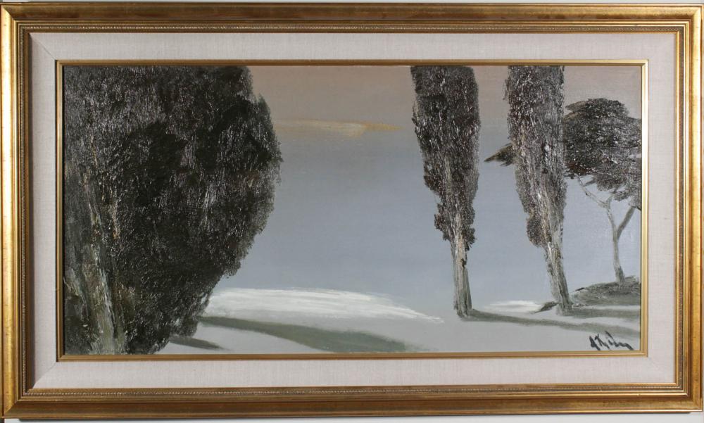 ATTRIBUTED TO ANATOLI KIDD OIL ON