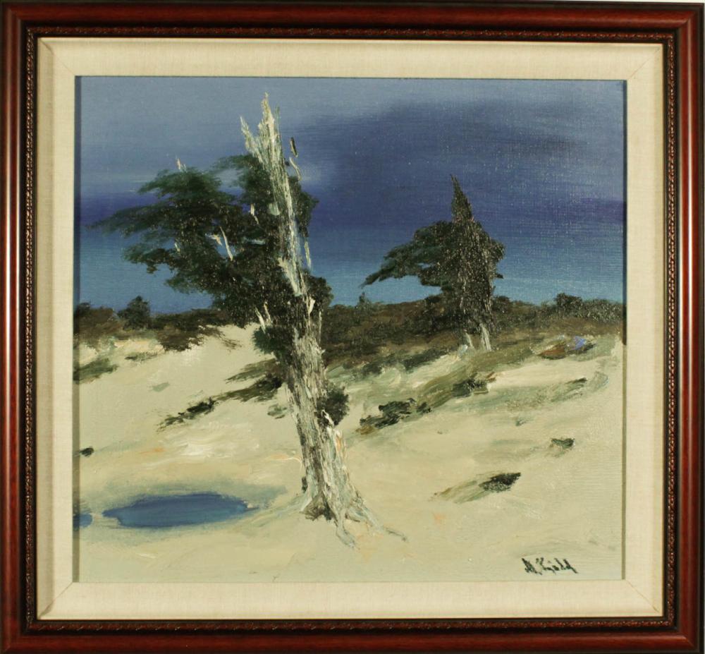 ATTRIBUTED TO ANATOLI KIDD OIL ON