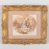 ATTRIBUTED TO AUGUSTIN DE SAIN