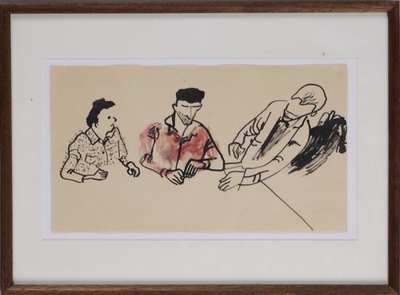 ATTRIBUTED TO BEN SHAHN: THREE