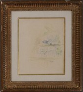 ATTRIBUTED TO BERTHE MORISOT (