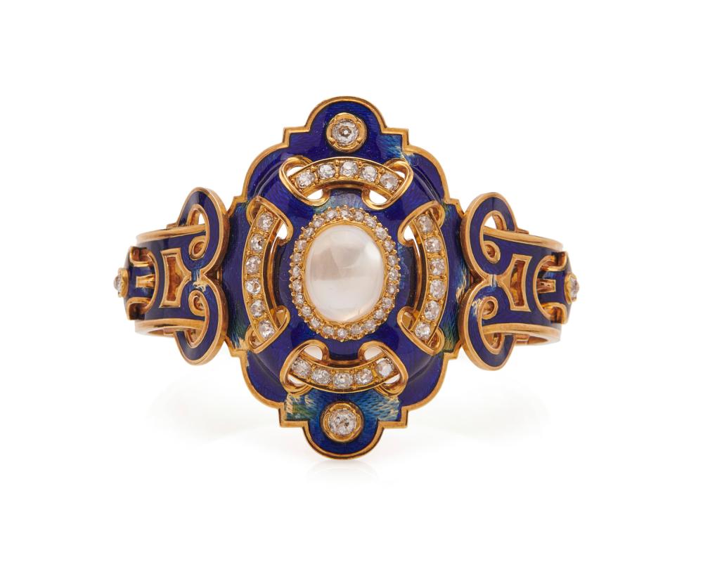 ATTRIBUTED TO CHAUMET 18K GOLD,