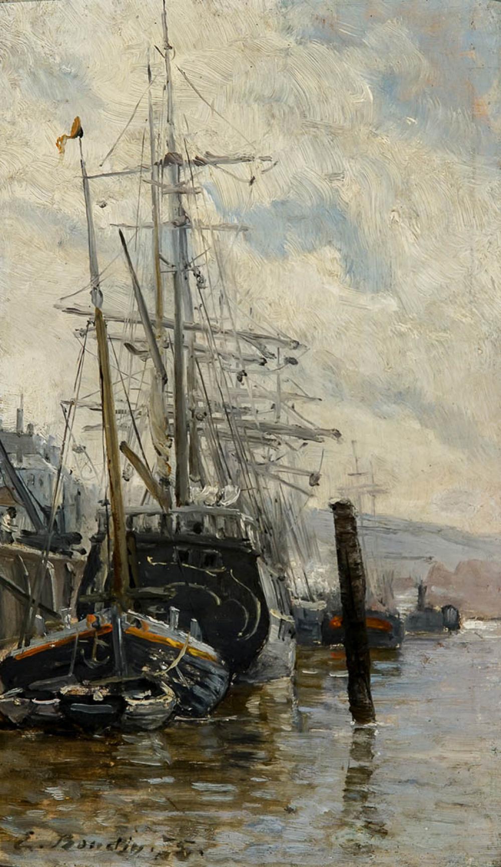 ATTRIBUTED TO EUGENE LOUIS BOUDIN